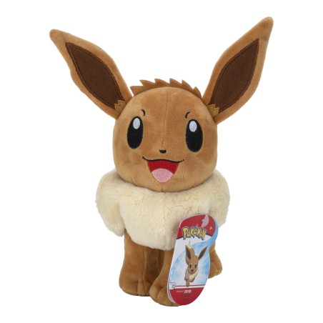 Jazwares - Pokemon - Peluche Eevee 20cm