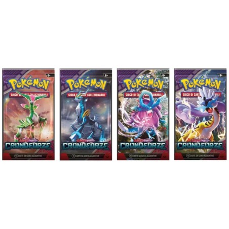 Pokemon bustina Scarlatto e Violetto - Cronoforze (UNA BUSTINA CASUALE)
