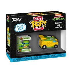 Bitty Pop! Ride Teenage Mutant Ninja Turtles - Leonardo con il Turtle Van