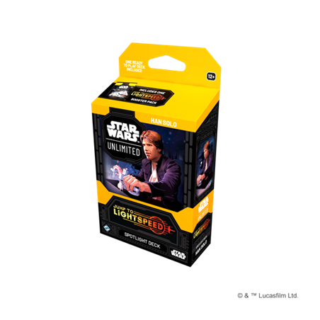 Star Wars Unlimited - Jump to Lightspeed - Deck: Han Solo EN