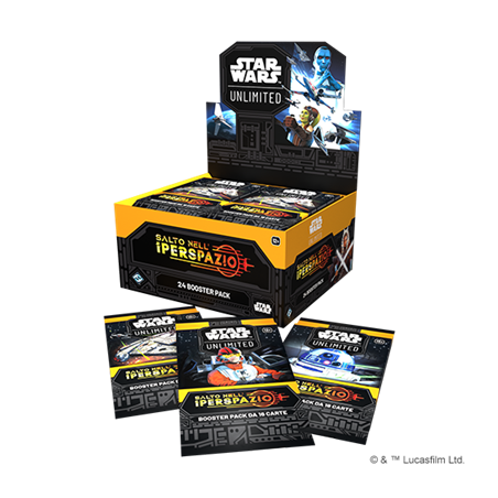 Star Wars Unlimited - Salto nell'Iperspazio - Box Booster - (24 Buste) - Ita