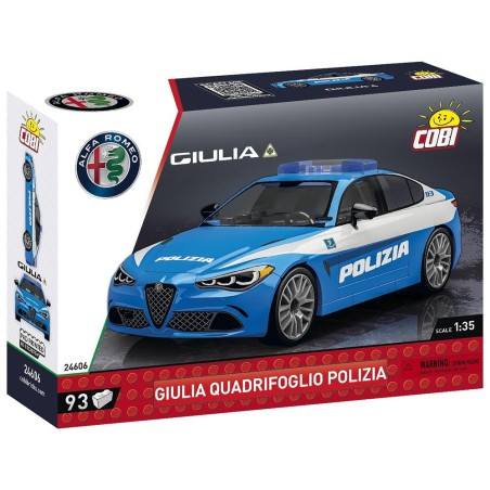 Cobi 24606 - Giulia Quadrifoglio Polizia