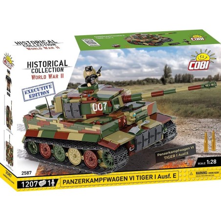 Cobi 2587 - Panzekampfwagen VI Tiger I Ausf. E 1:28 - Executive Edition