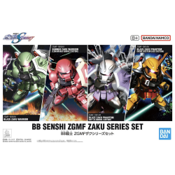 Bandai Model Kit - BB Senshi ZGMF Zaku Sesies Set