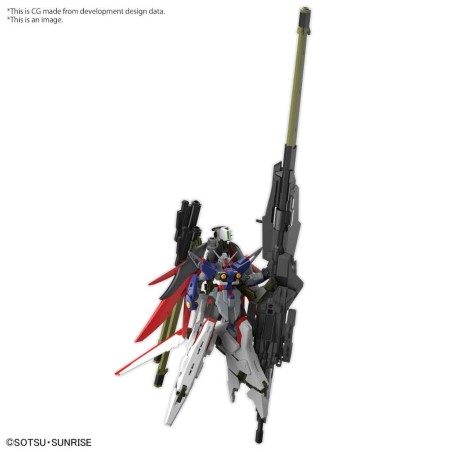 Bandai Model Kit - HG Destiny Gundam Spec II & Zeus Silhouette