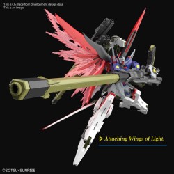 Bandai Model Kit - HG Destiny Gundam Spec II & Zeus Silhouette