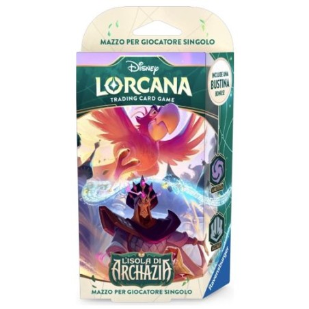 Ravensburger Tcg - Lorcana - L’isola Di Archazia - Starter Deck: Ametista/Acciaio (Ita)