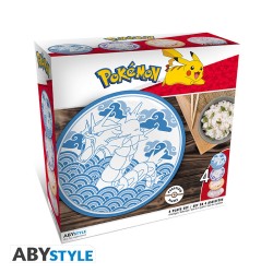 Abystyle - Pokemon - Set Di 4 Piatti - Japanese Style