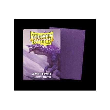 Dragon Shield - 100 Bustine Standard - Amethyst