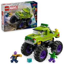 LEGO Marvel 76312 Truck di Hulk contro Thanos