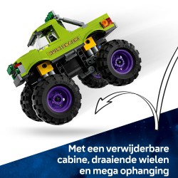 LEGO Marvel 76312 Truck di Hulk contro Thanos