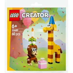 Les animaux du goûter d'anniversaire