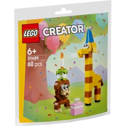 LEGO Creator 30689 Polybag Animali della festa di compleanno