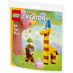 LEGO Creator 30689 Polybag Animali della festa di compleanno