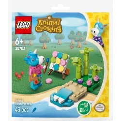 LEGO Animal Crossing 30703 Polybag Giuliano dipinge sulla spiaggia