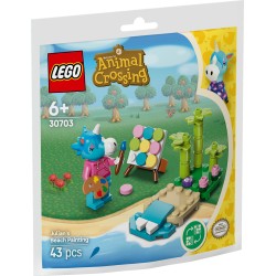 LEGO Animal Crossing 30703 Polybag Giuliano dipinge sulla spiaggia