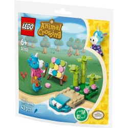 LEGO Animal Crossing 30703 Polybag Giuliano dipinge sulla spiaggia