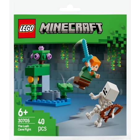 LEGO Minecraft 30705 Polybag Duello nella grotta lussureggiante