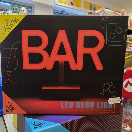 Paladone - Emporium - Bar Led Neon Standing Light ROSSA