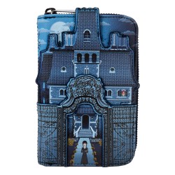 Loungefly - Wednesday - Nevermore Castle Portafoglio con zip - WEDWA0003