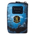 Loungefly - Wednesday - Nevermore Castle Portafoglio con zip - WEDWA0003