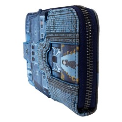 Loungefly - Wednesday - Nevermore Castle Portafoglio con zip - WEDWA0003