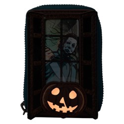 Loungefly Halloween - Portacarte/Foglio con Zip Michael Myers COMWA0004