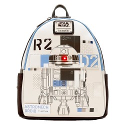 Loungefly Star Wars - Zainetto R2-D2 Astromech Droid STBK0450