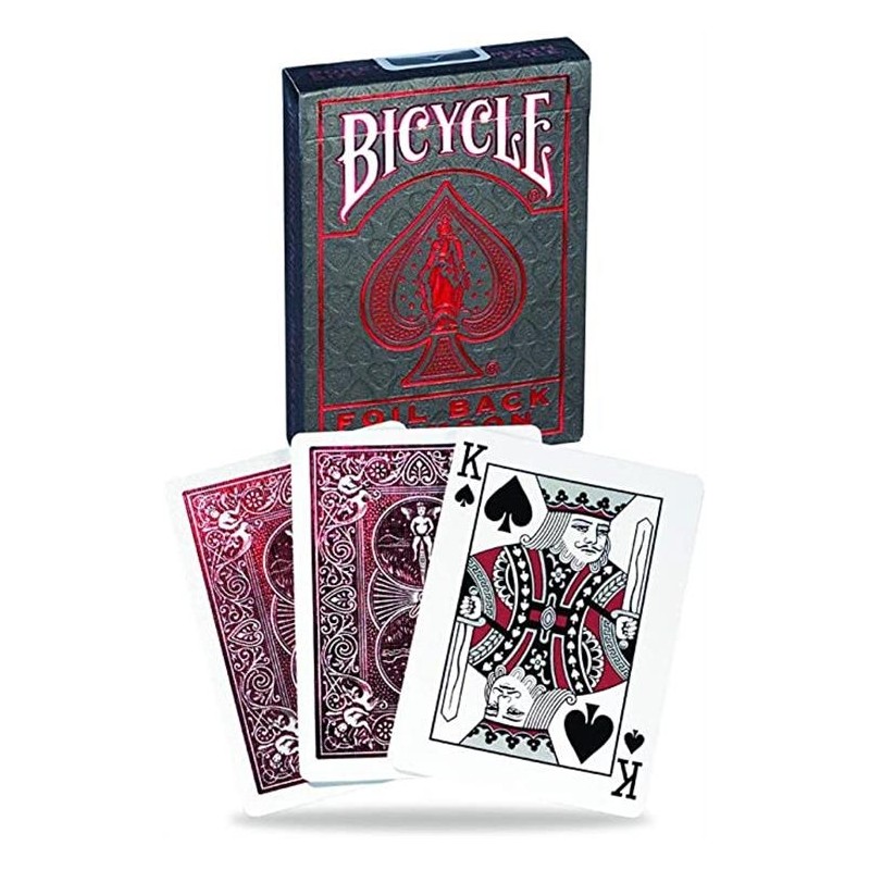 Bicycle - Carte da gioco - Metalluxe Red Bicycle - Carte da gioco - Metalluxe Red