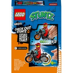 La moto de cascade de Feu