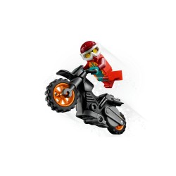 La moto de cascade de Feu