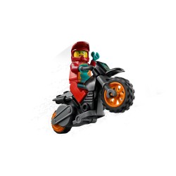 La moto de cascade de Feu