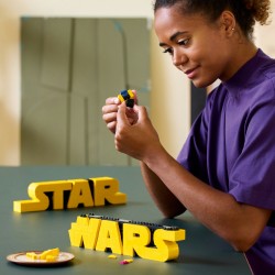 Star Wars™ Logo aus LEGO Steinen