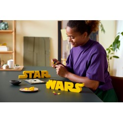 Star Wars™ Logo aus LEGO Steinen