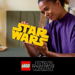 Star Wars™ Logo aus LEGO Steinen
