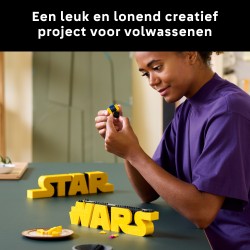 Star Wars™ Logo aus LEGO Steinen