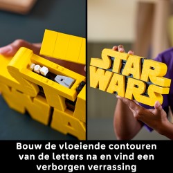 Star Wars™ Logo aus LEGO Steinen