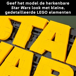 Star Wars™ Logo aus LEGO Steinen