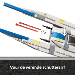 Le chasseur stellaire U-Wing de l’Alliance Rebelle