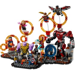 LEGO Marvel 76323 Avengers: Endgame La battaglia finale