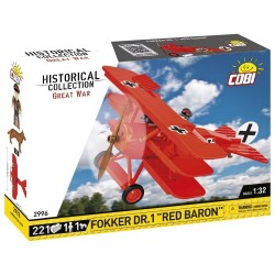 COBI - 2986 Fokker Dr.1 Red Baron