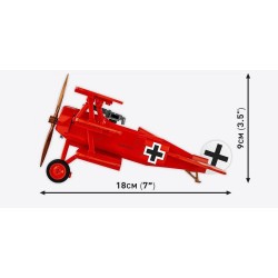COBI - 2986 Fokker Dr.1 Red Baron