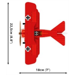 COBI - 2986 Fokker Dr.1 Red Baron
