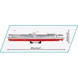 Cobi 4851 - Ijn Akagi Aircraft Carrier
