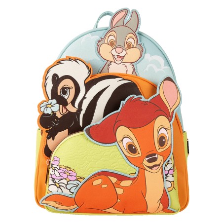 Loungefly Disney - Zainetto triple pocket Bambi WDBK3992