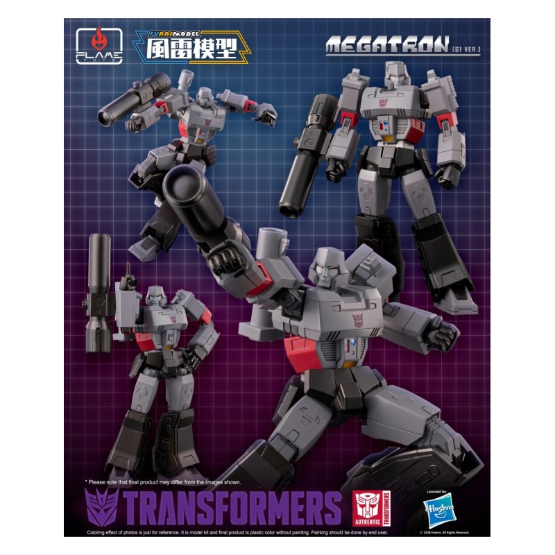 Flame Toys - Transformers Model Kit - Megatron G1 Flame Toys - Transformers Model Kit - Megatron G1