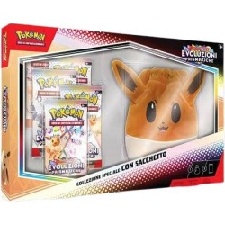 Pokemon - Evoluzioni Prismatiche - Box con sacchetto Eevee
