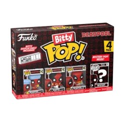 Bitty Pop! - Marvel - Deadpool Bathtime - 4 pack