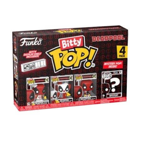 Bitty Pop! - Marvel - Deadpool BBQ Master- 4 pack