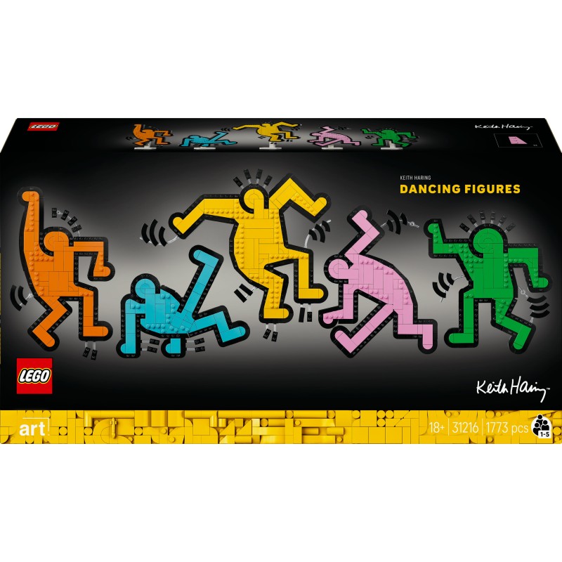 LEGO ART 31216 Keith Haring – Figure danzanti LEGO ART 31216 Keith Haring – Figure danzanti